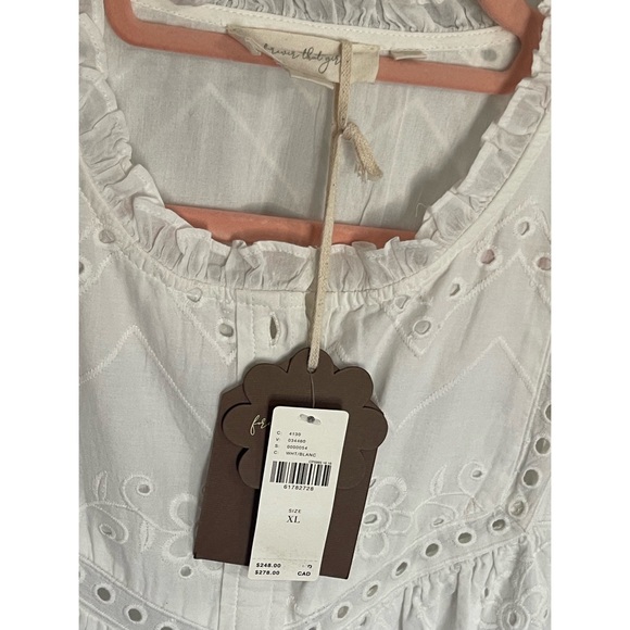 Anthropologie Cymbeline Eyelet Maxi Dress NWT SZ XL - Picture 9 of 13
